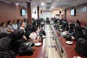 برگزاری جلسه واحد بهداشت محیط مرکز بهداشت جنوب تهران به مناسبت هفته ملی بدون دخانیات